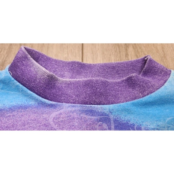 Vintage 1991 Super Mario Land TShirt‎ Kids Approx Size S 5/6 Gameboy 90s Tie Dye - Picture 4 of 9